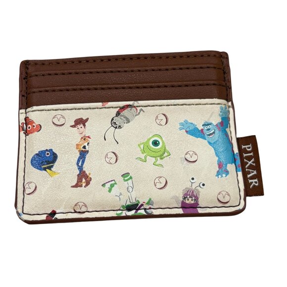 Disney Pixar 25th Anniversary Mini Backpack & Cardholder Set Faux Leather Toy St main image 9